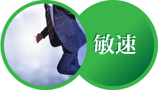敏速に対応