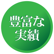 豊富な実績